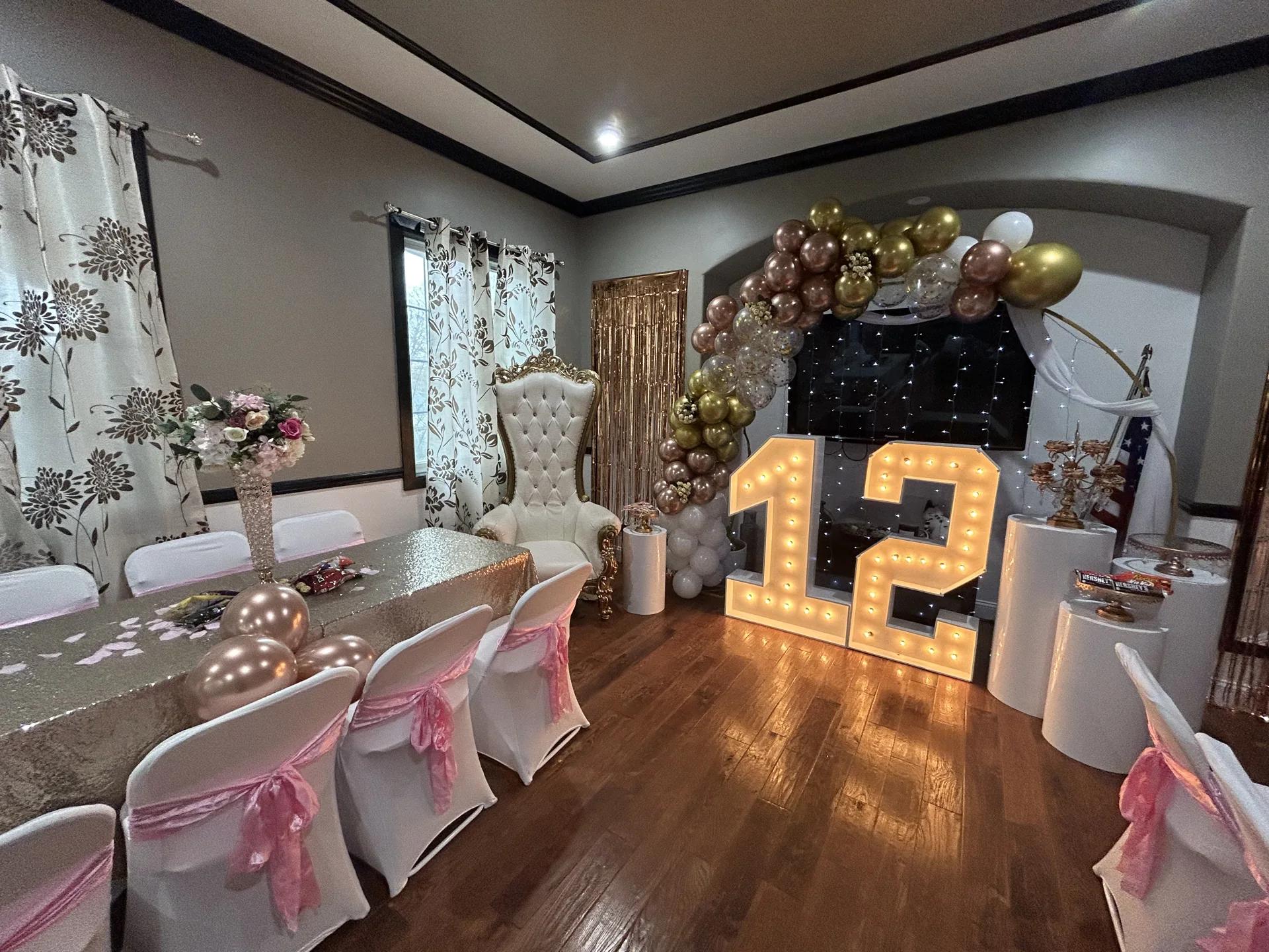 MayKim event setup 1